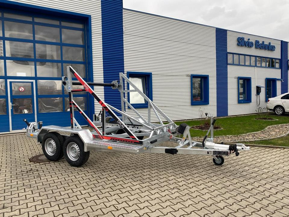 Vermietung / Kabelanhänger 3500KG / Nutzlast 2766KG / Kabeltrommel-Anhänger / Glasfaser/ 3 Tage - Cable drum trailer: picture 1 Vermietung / Kabelanhänger 3500KG / Nutzlast 2766KG / Kabeltrommel-Anhänger / Glasfaser/ 3 Tage - Cable drum trailer: picture 1