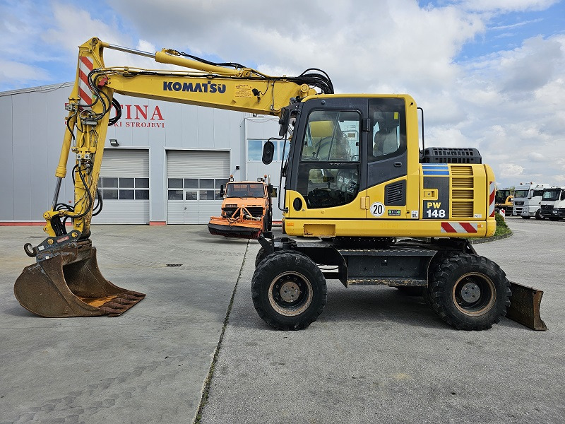 KOMATSU PW148-8 - Wheel excavator: picture 2 KOMATSU PW148-8 - Wheel excavator: picture 2