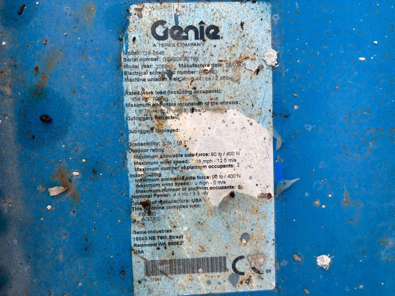 Genie GS2646 - Scissor lift: picture 5 Genie GS2646 - Scissor lift: picture 5
