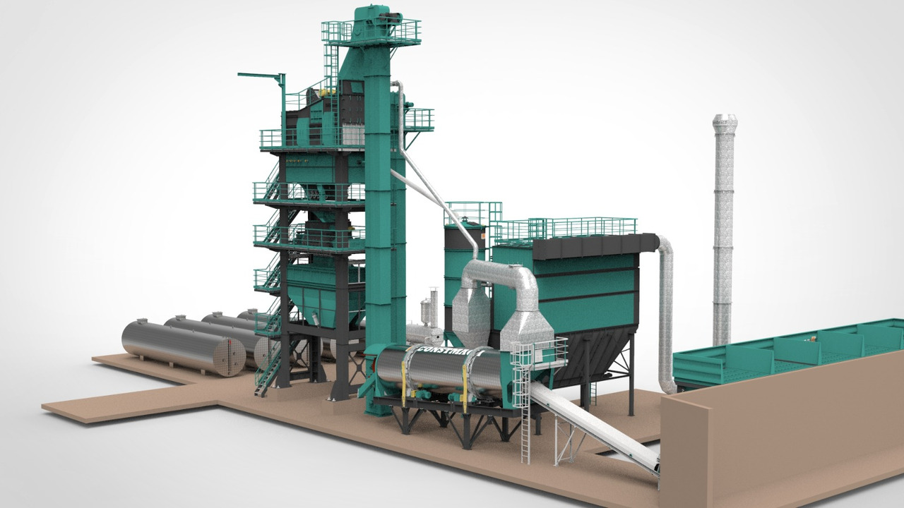 New Asphalt plant Constmach Centrale D'asphalte Stationnaire Livrée en Stock Garantie 2 ans: picture 10