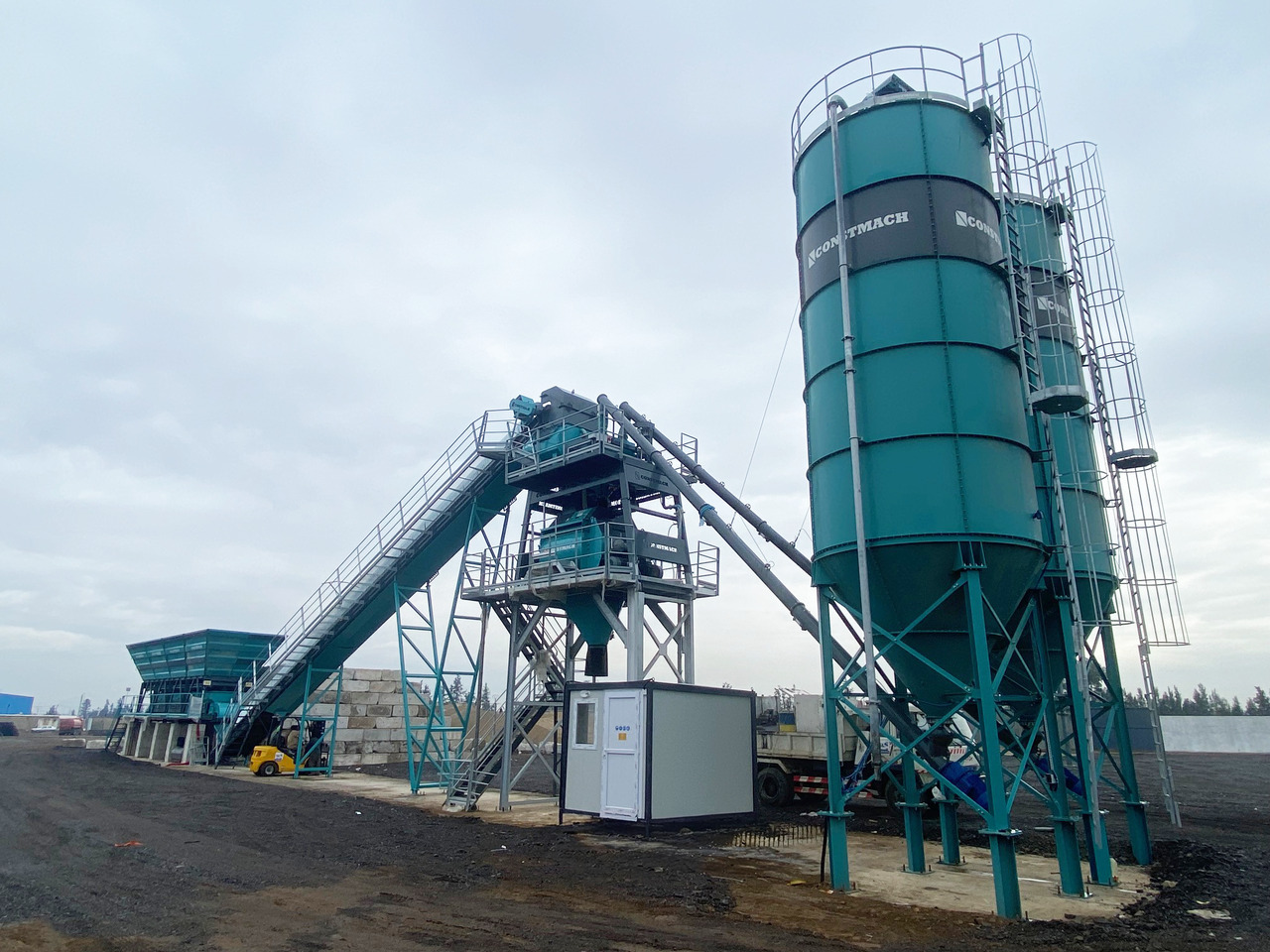 Constmach Centrale à Béton Stationnaire d'une Capacité de 100 m³/h - Concrete plant: picture 2 Constmach Centrale à Béton Stationnaire d'une Capacité de 100 m³/h - Concrete plant: picture 2