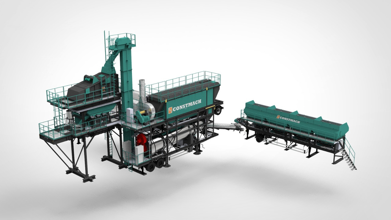 New Asphalt plant Constmach Mobile Batch Type Asphalt Plants: picture 8