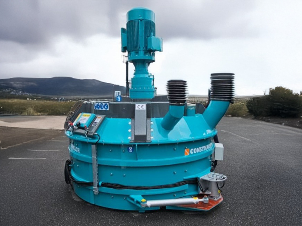 Constmach Planeten-Betonmischer (Paddelmischer) - Concrete mixer: picture 1 Constmach Planeten-Betonmischer (Paddelmischer) - Concrete mixer: picture 1