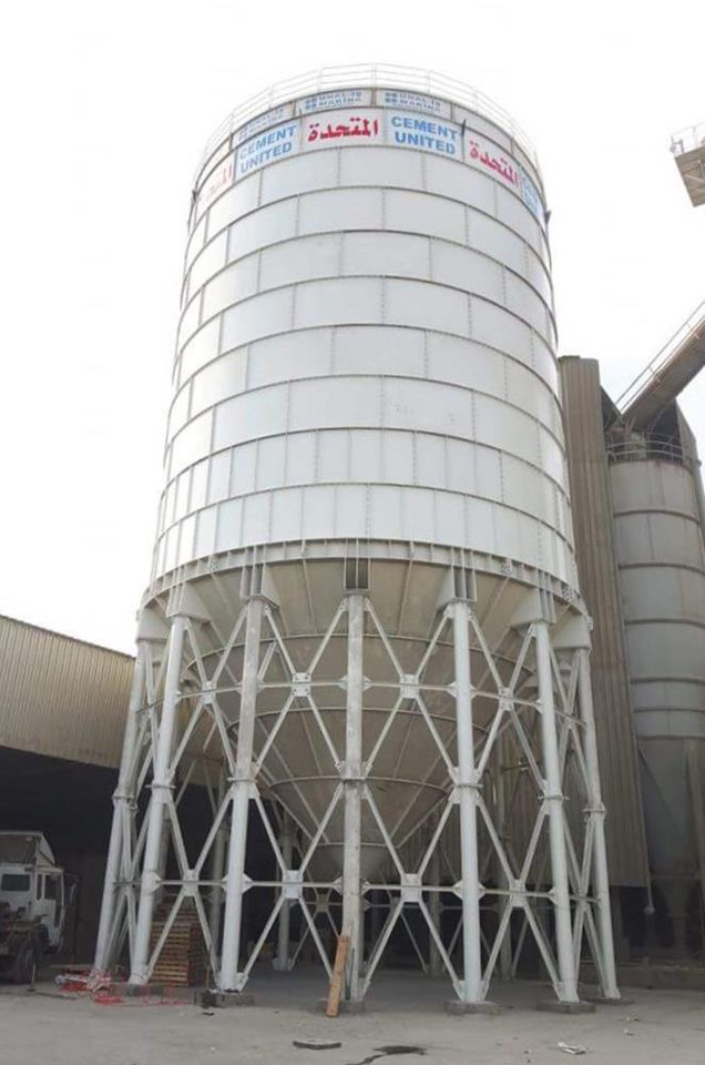 Constmach Silo à Ciment d'une Capacité de 3000 Tonnes - Cement silo: picture 1 Constmach Silo à Ciment d'une Capacité de 3000 Tonnes - Cement silo: picture 1
