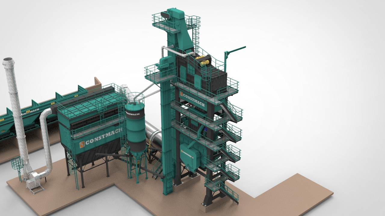 New Asphalt plant Constmach Stationary Batch Type Asphalt Plants: picture 17