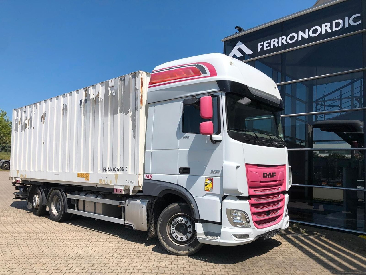 DAF XF450 SSC Lenk/Lift*LBW*AHK*Standklima - Container transporter/ Swap body truck: picture 1 DAF XF450 SSC Lenk/Lift*LBW*AHK*Standklima - Container transporter/ Swap body truck: picture 1