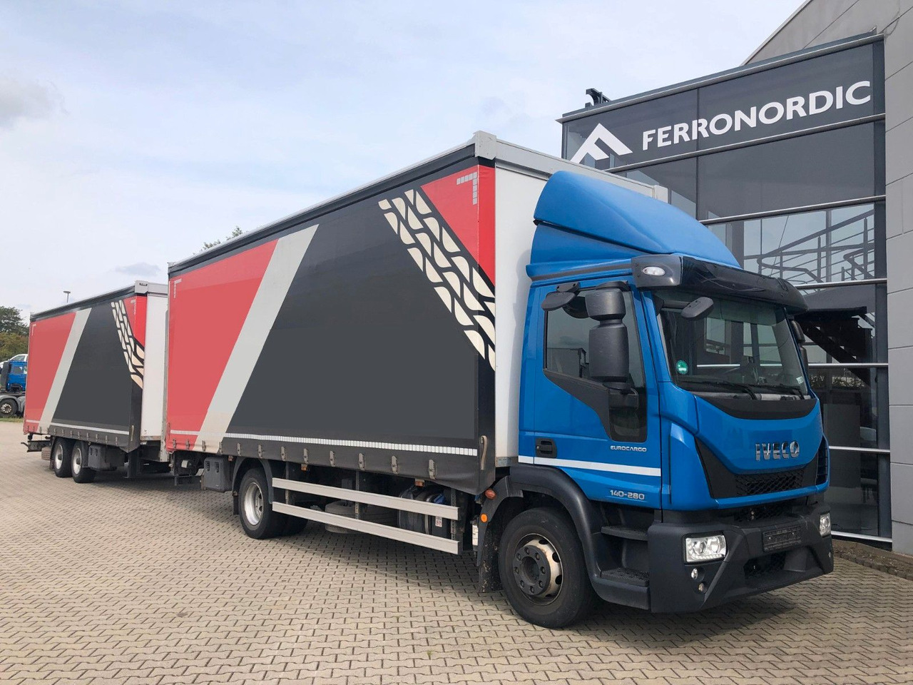 Iveco 140E 280 Kompletzug*LBW*Kamera - Curtain side truck: picture 1 Iveco 140E 280 Kompletzug*LBW*Kamera - Curtain side truck: picture 1