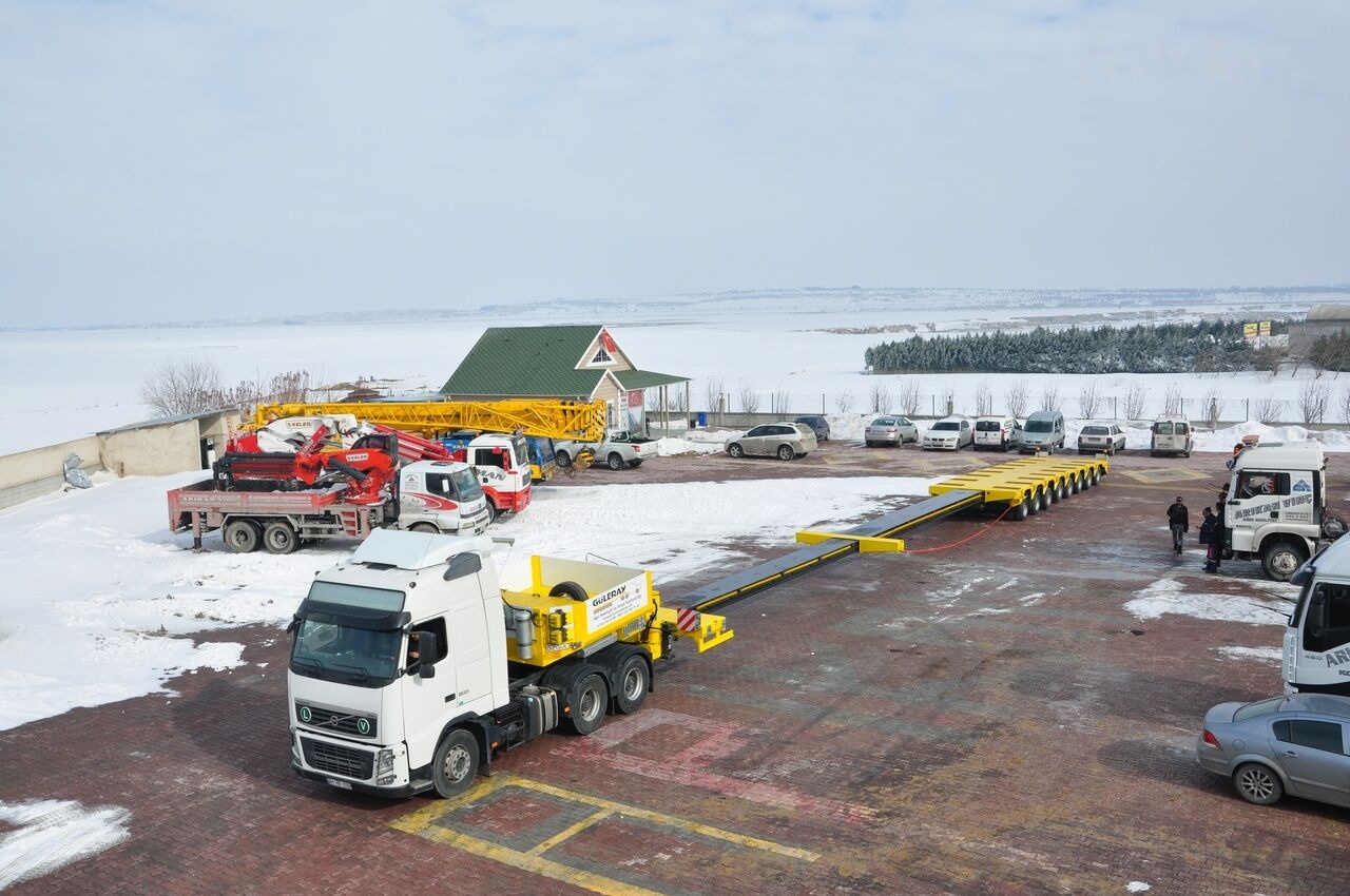 New Low loader trailer for transportation of heavy machinery Özgül 8 AXLE LOWBED SEMI TRAILER: picture 6