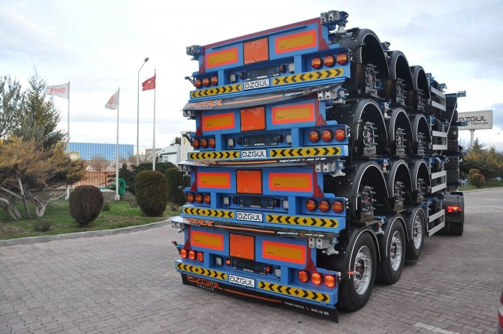 Özgül TELESCOBIC HIGH CUBE CONTAINER CHASSIS - Container transporter/ Swap body semi-trailer: picture 3 Özgül TELESCOBIC HIGH CUBE CONTAINER CHASSIS - Container transporter/ Swap body semi-trailer: picture 3