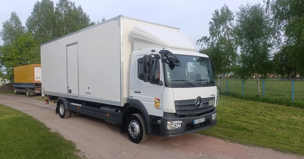 Mercedes-Benz Atego 1218 - Box truck: picture 1 Mercedes-Benz Atego 1218 - Box truck: picture 1