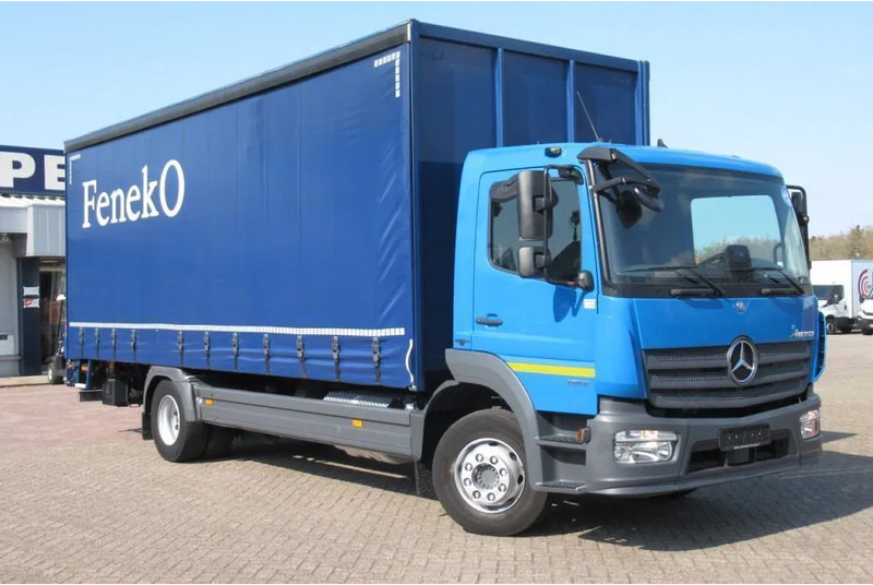Mercedes-Benz Atego 1318L Euro 6 - Curtain side truck: picture 2 Mercedes-Benz Atego 1318L Euro 6 - Curtain side truck: picture 2