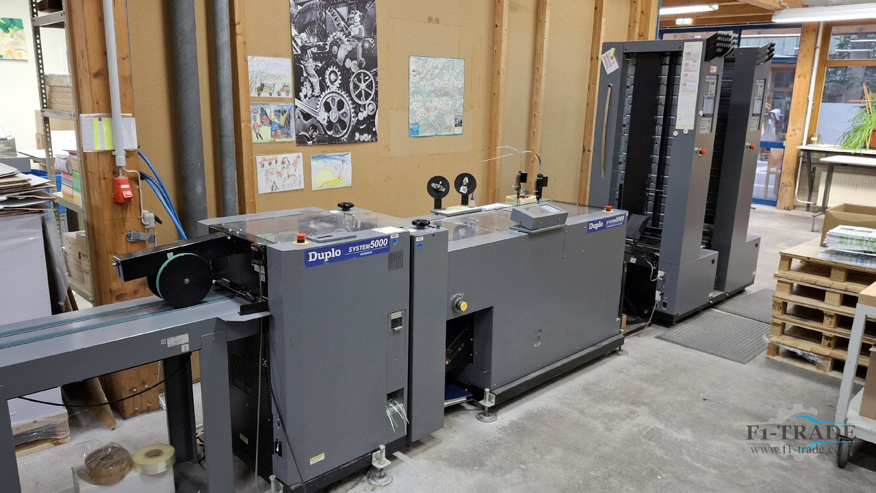 Duplo System 5000 - Printing machinery: picture 1 Duplo System 5000 - Printing machinery: picture 1