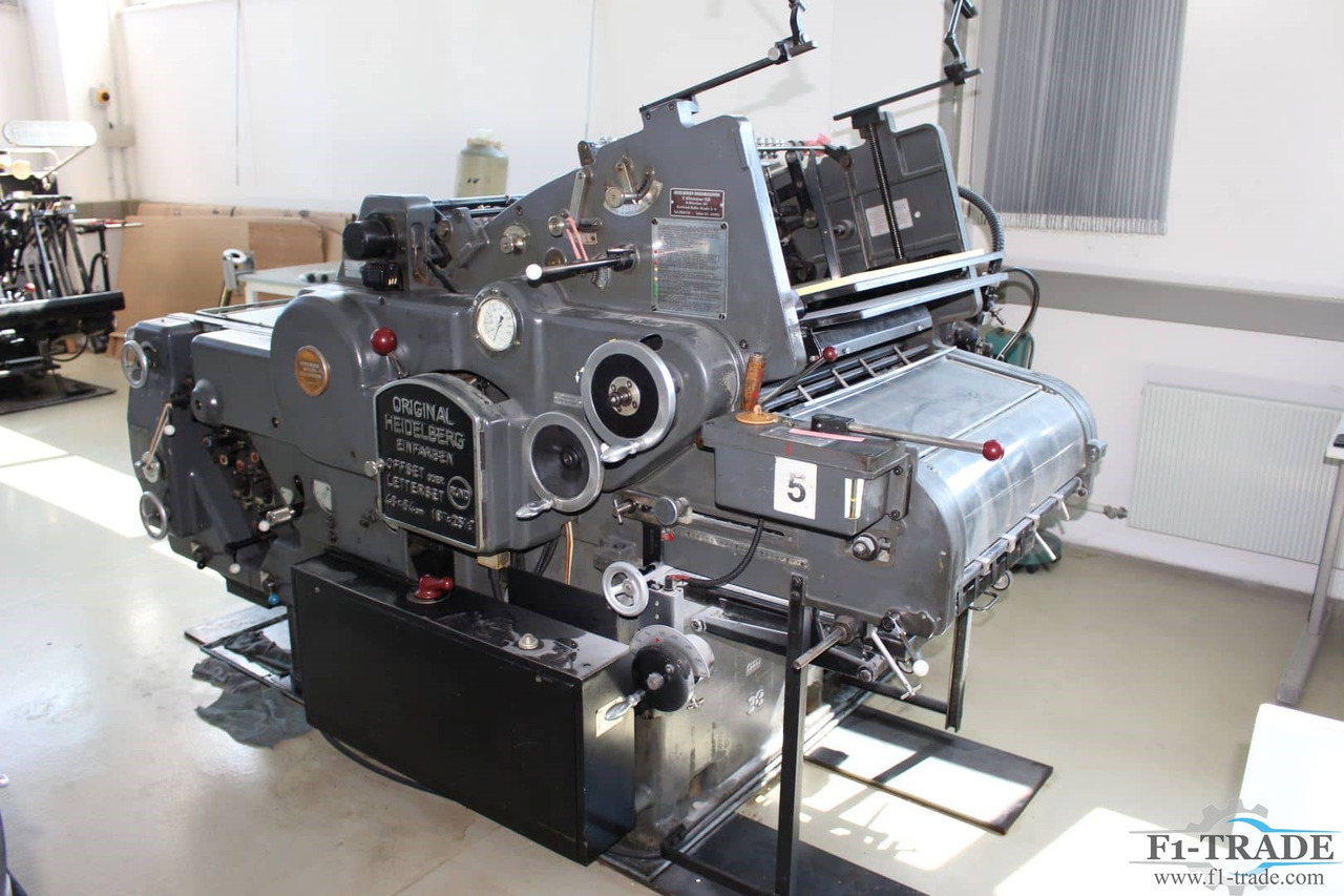 Heidelberg KORD64 - Offset printing machine: picture 1 Heidelberg KORD64 - Offset printing machine: picture 1