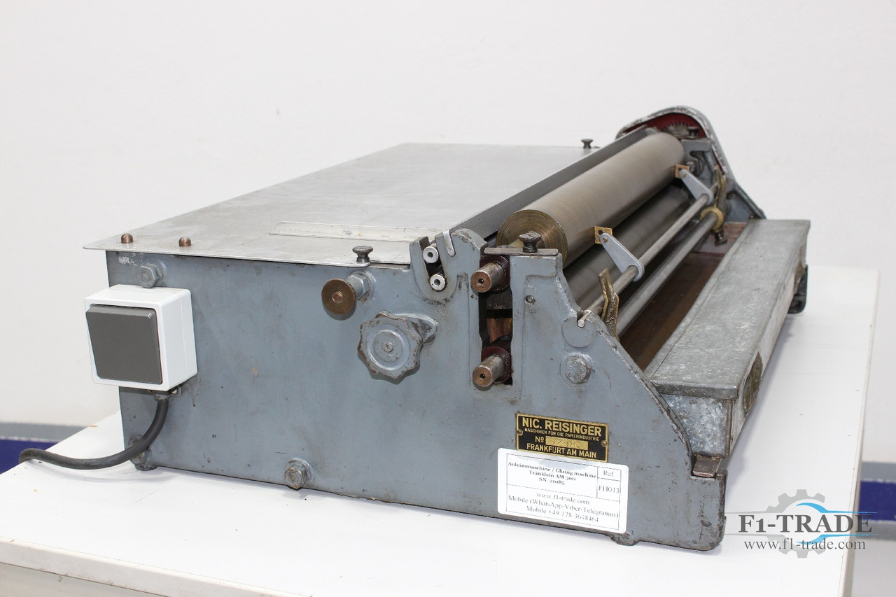 Tränklein AM 500 - Printing machinery: picture 5 Tränklein AM 500 - Printing machinery: picture 5