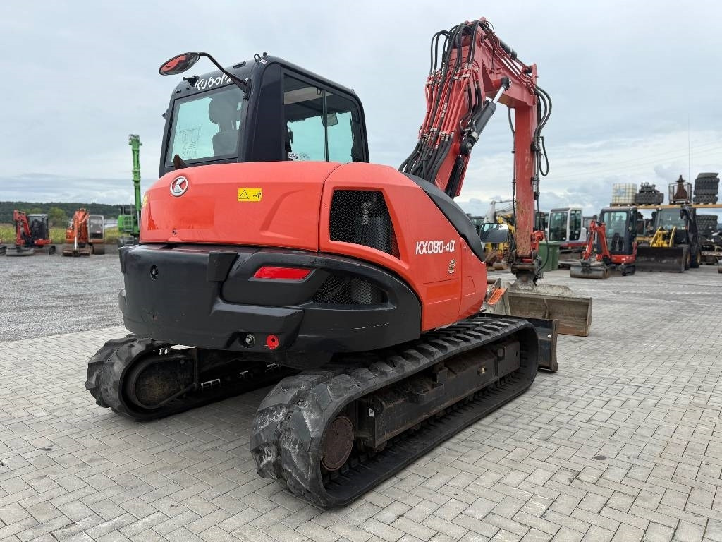 Kubota KX 080-4 - Mini excavator: picture 5 Kubota KX 080-4 - Mini excavator: picture 5