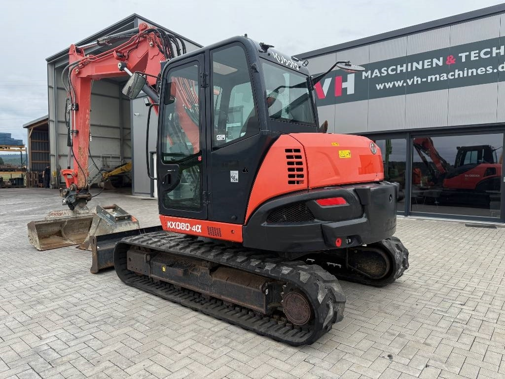 Kubota KX 080-4 - Mini excavator: picture 3 Kubota KX 080-4 - Mini excavator: picture 3