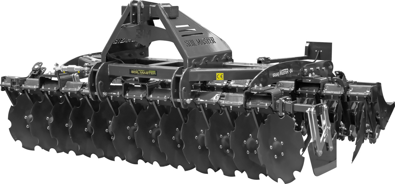 SOIL MASTER _GRAND MASTER SERIES MOUNTED TYPE MULTI DISC HARROW (RUBBER TYPE LEG) - Disc harrow: picture 2 SOIL MASTER _GRAND MASTER SERIES MOUNTED TYPE MULTI DISC HARROW (RUBBER TYPE LEG) - Disc harrow: picture 2