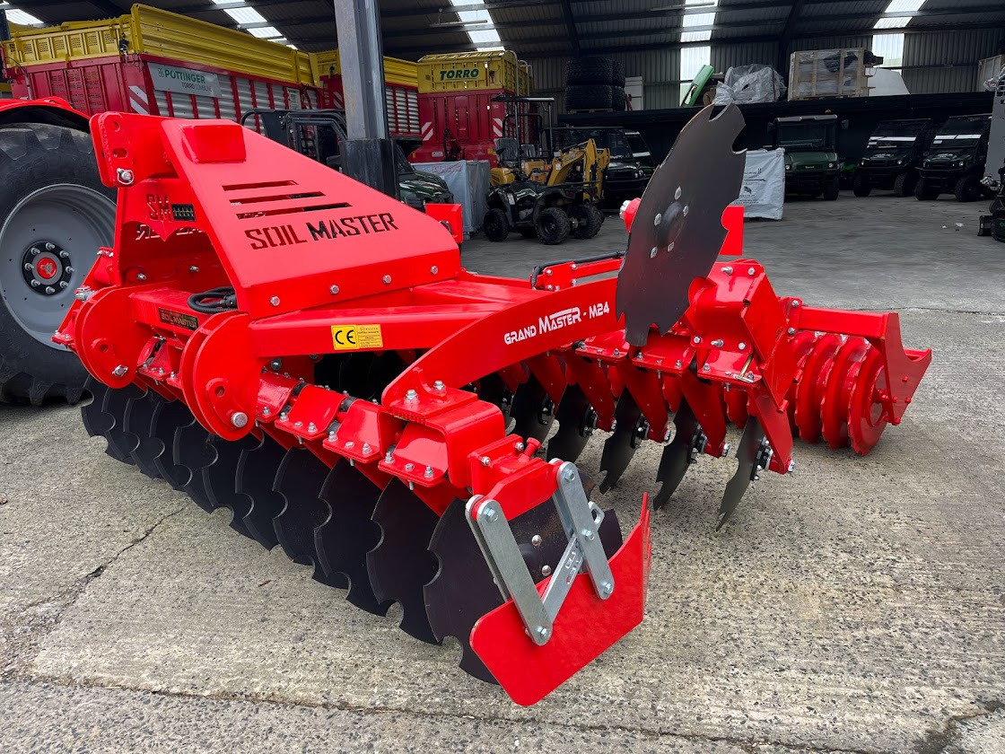 SOIL MASTER _GRAND MASTER SERIES MOUNTED TYPE MULTI DISC HARROW (RUBBER TYPE LEG) - Disc harrow: picture 1 SOIL MASTER _GRAND MASTER SERIES MOUNTED TYPE MULTI DISC HARROW (RUBBER TYPE LEG) - Disc harrow: picture 1