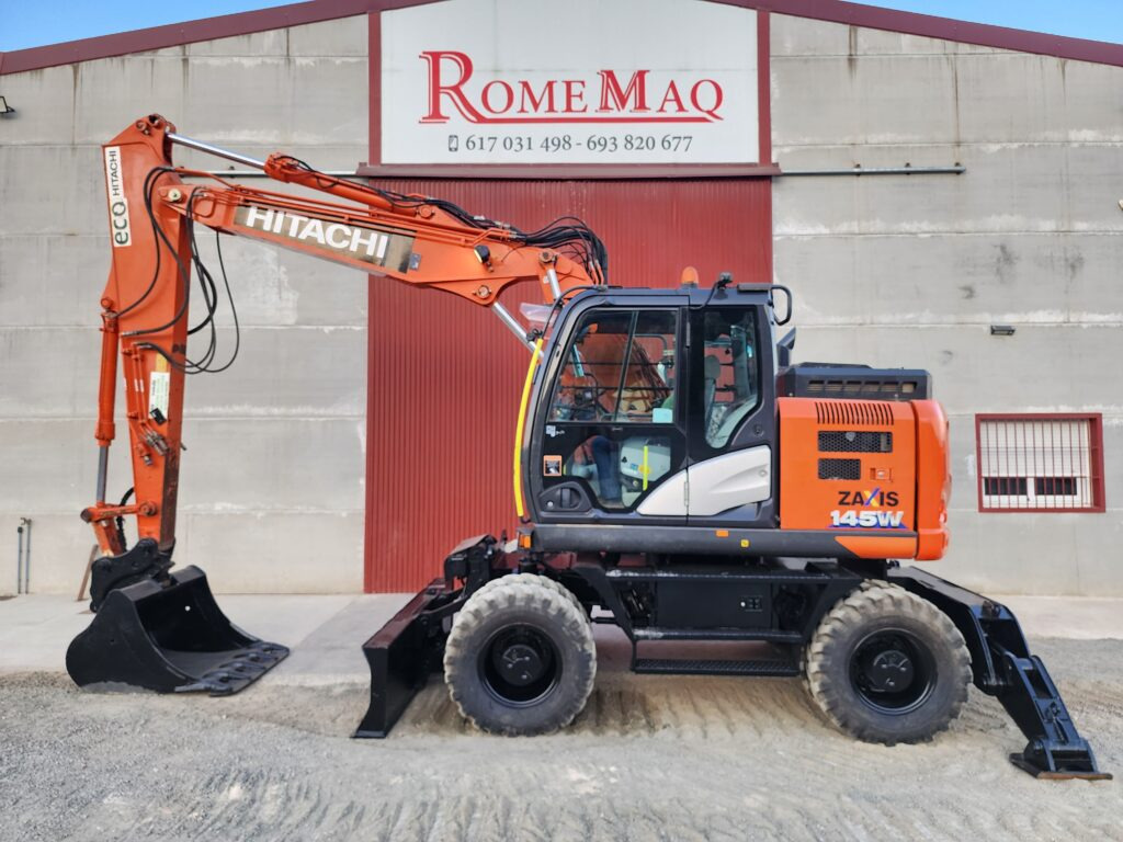 HITACHI ZX145W-6 - Wheel excavator: picture 1 HITACHI ZX145W-6 - Wheel excavator: picture 1