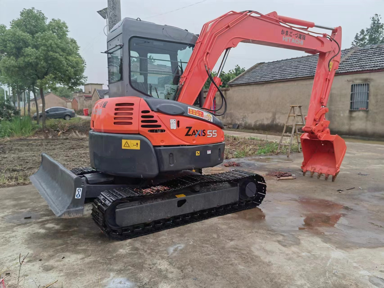 HITACHI ZX55UR - Mini excavator: picture 1 HITACHI ZX55UR - Mini excavator: picture 1