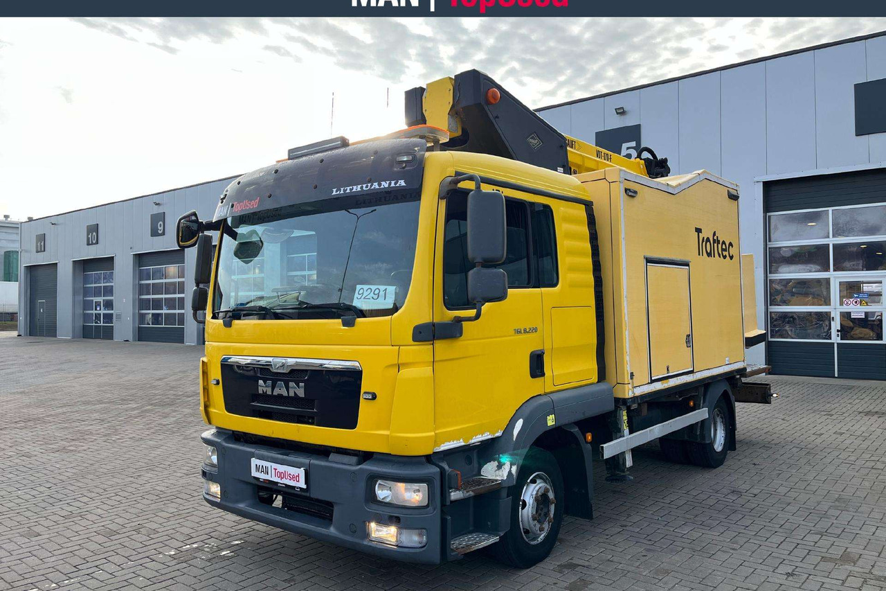 MAN 8.220 4X2 bokštelis(9291) - Crane truck: picture 1 MAN 8.220 4X2 bokštelis(9291) - Crane truck: picture 1