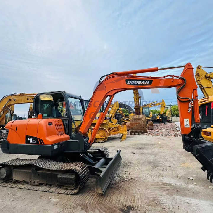 Used excavator doosan dx60 excavators earth-moving machinery doosan dx60 dx80 dx75 dx225 dh60 dh60-7for sale - Crawler excavator: picture 1 Used excavator doosan dx60 excavators earth-moving machinery doosan dx60 dx80 dx75 dx225 dh60 dh60-7for sale - Crawler excavator: picture 1