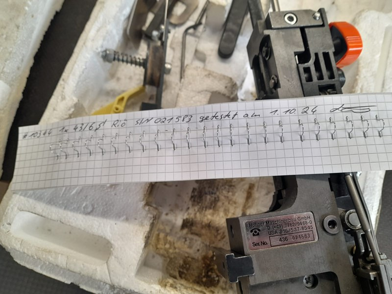 Saddle stitcher Hohner ring eyelet stitching head 43/6 S: picture 7