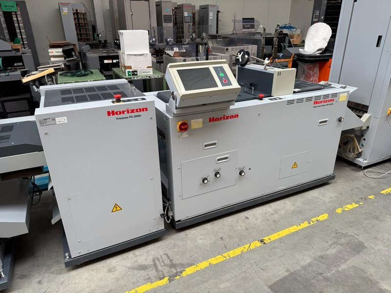 Horizon SPF-200A FC-200A VAC-100a VAC-100c | 2008 - Printing machinery: picture 2 Horizon SPF-200A FC-200A VAC-100a VAC-100c | 2008 - Printing machinery: picture 2