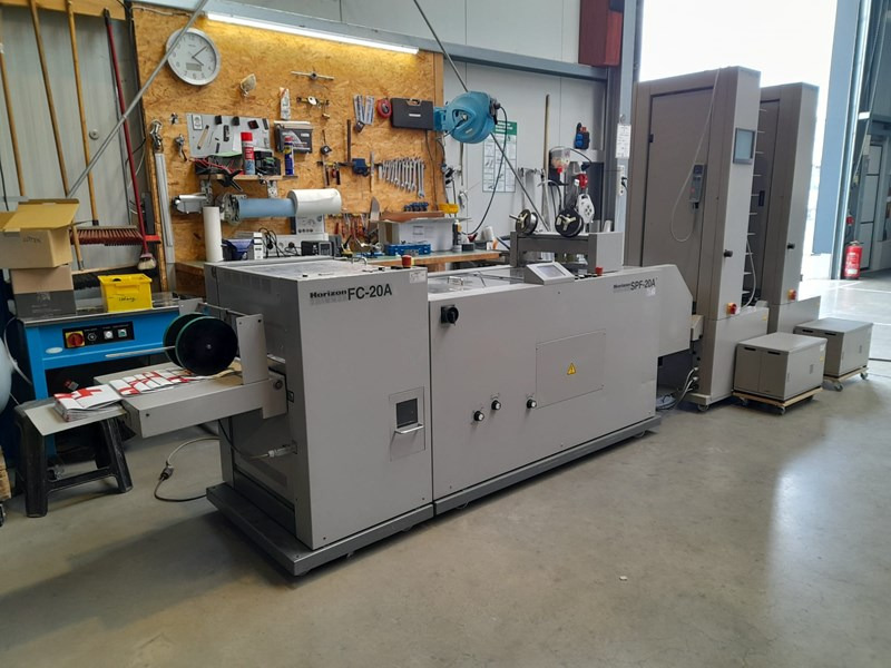 Horizon SPF-20A FC-20A VAC-100a VAC-100m | 2005 - Printing machinery: picture 2 Horizon SPF-20A FC-20A VAC-100a VAC-100m | 2005 - Printing machinery: picture 2