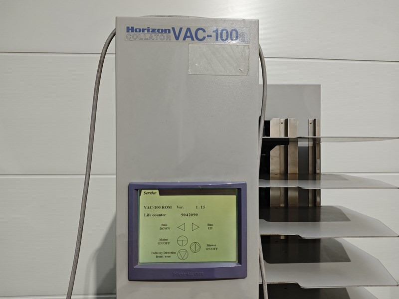 Horizon VAC-100a SPF-20 FC-20 - Printing machinery: picture 1 Horizon VAC-100a SPF-20 FC-20 - Printing machinery: picture 1