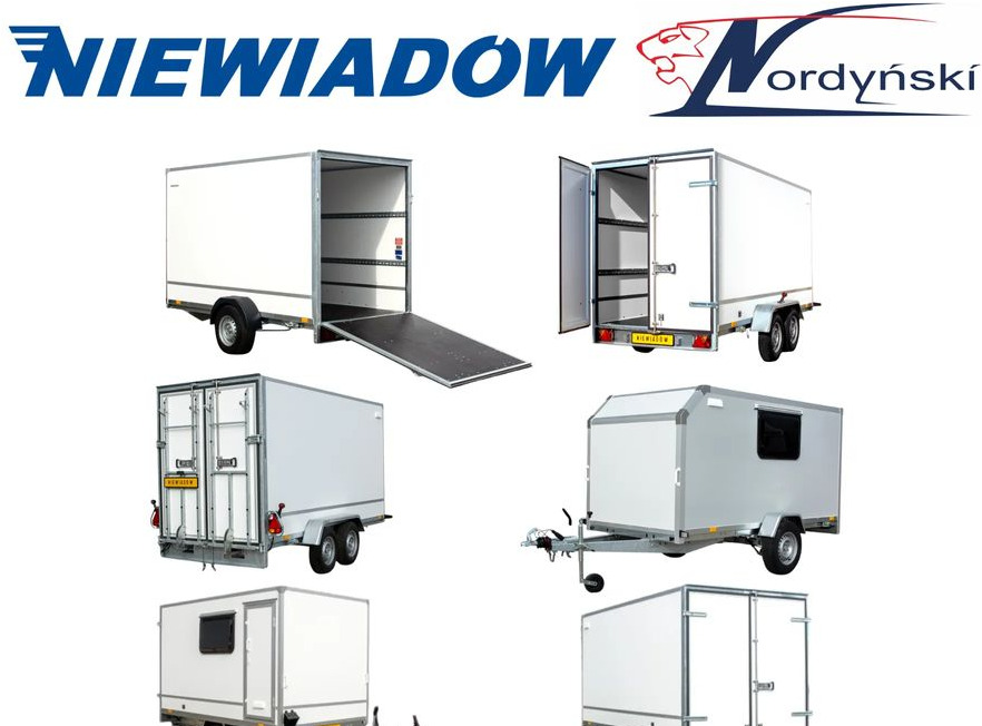 Niewiadów FURGON SKLEJKOWY - Closed box trailer: picture 1 Niewiadów FURGON SKLEJKOWY - Closed box trailer: picture 1