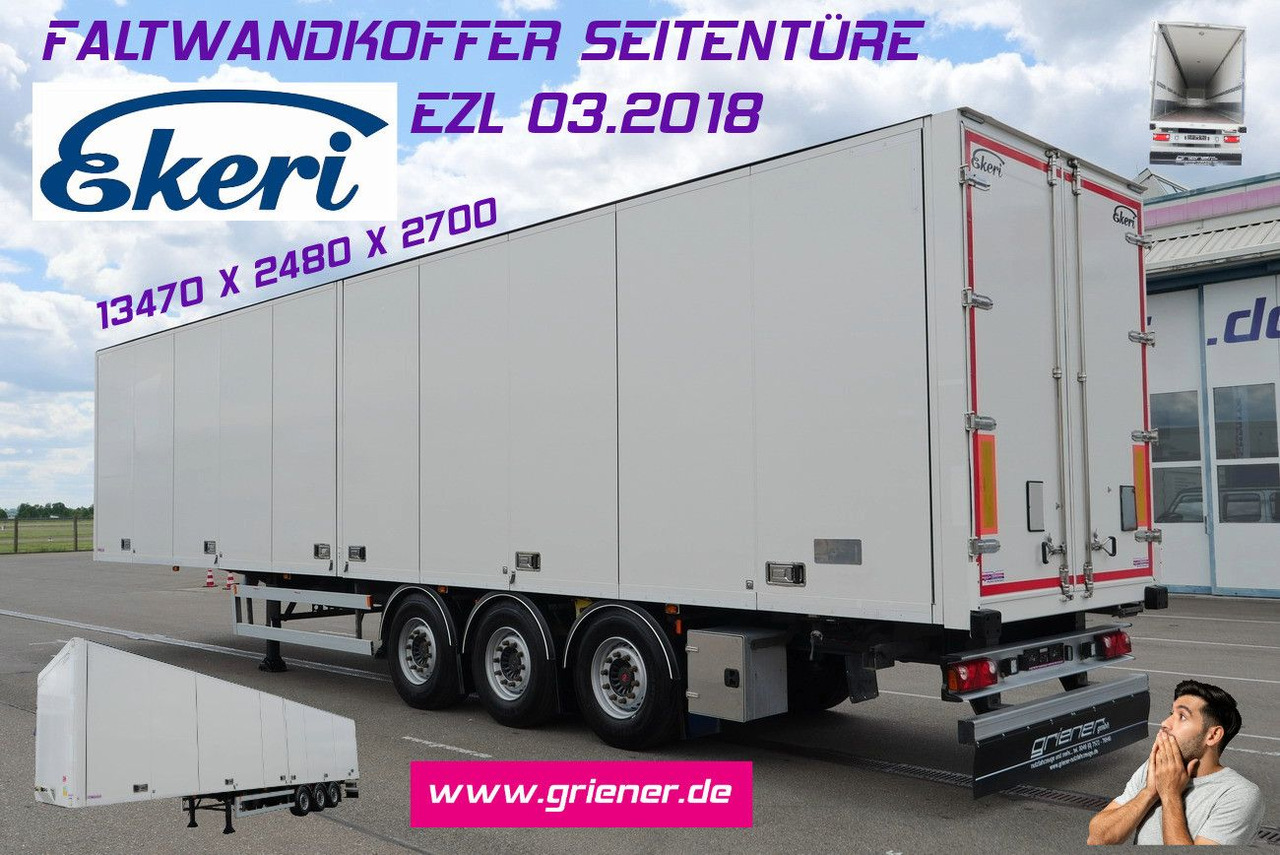 EKERI T3-A /SEITLICHE TÜREN /FALTWAND 2700 mm - Closed box semi-trailer: picture 1 EKERI T3-A /SEITLICHE TÜREN /FALTWAND 2700 mm - Closed box semi-trailer: picture 1