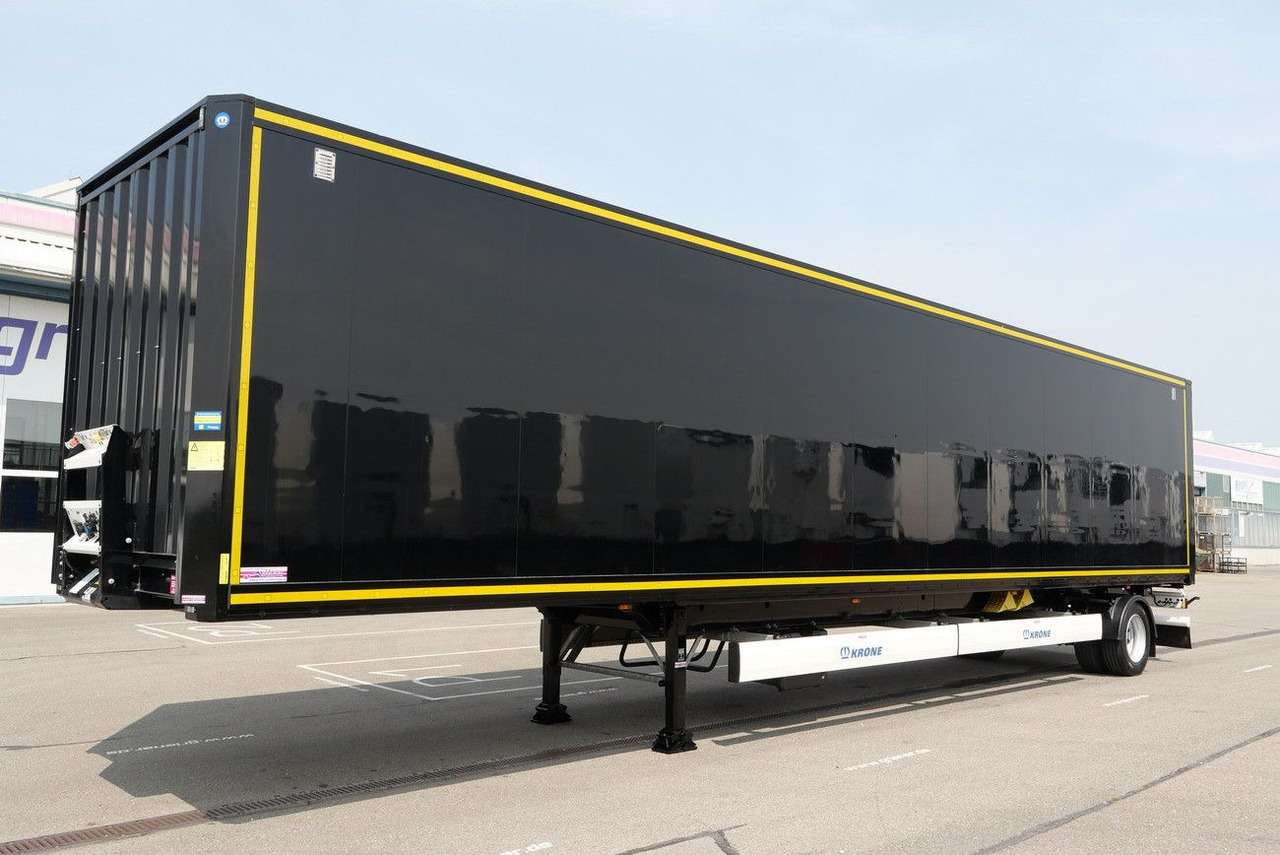 Krone KOFFER CITY KRONE 1-achs SEK 10 /TRIDEC /LENKUNG - Closed box semi-trailer: picture 4 Krone KOFFER CITY KRONE 1-achs SEK 10 /TRIDEC /LENKUNG - Closed box semi-trailer: picture 4