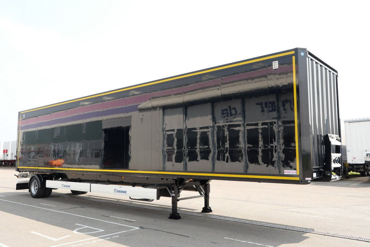 Krone KOFFER CITY KRONE 1-achs SEK 10 /TRIDEC /LENKUNG - Closed box semi-trailer: picture 3 Krone KOFFER CITY KRONE 1-achs SEK 10 /TRIDEC /LENKUNG - Closed box semi-trailer: picture 3