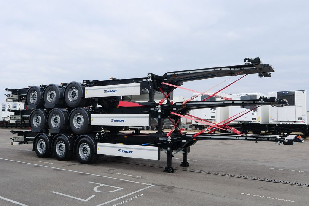 Krone SDC 27/eLT3 / 2 x 20/30/40 /20 mittig EXIII ADR - Container transporter/ Swap body semi-trailer: picture 4 Krone SDC 27/eLT3 / 2 x 20/30/40 /20 mittig EXIII ADR - Container transporter/ Swap body semi-trailer: picture 4