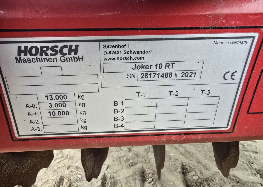 Horsch Jocker 10RT - Disc harrow: picture 5 Horsch Jocker 10RT - Disc harrow: picture 5