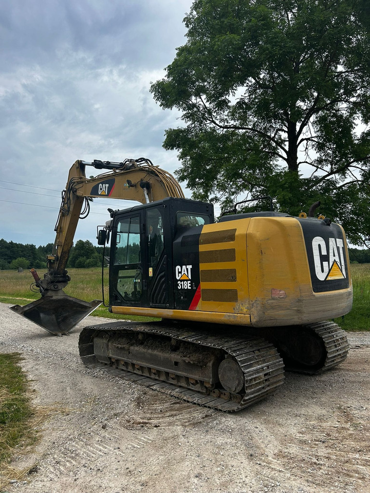 CATERPILLAR 318 E - Crawler excavator: picture 1 CATERPILLAR 318 E - Crawler excavator: picture 1