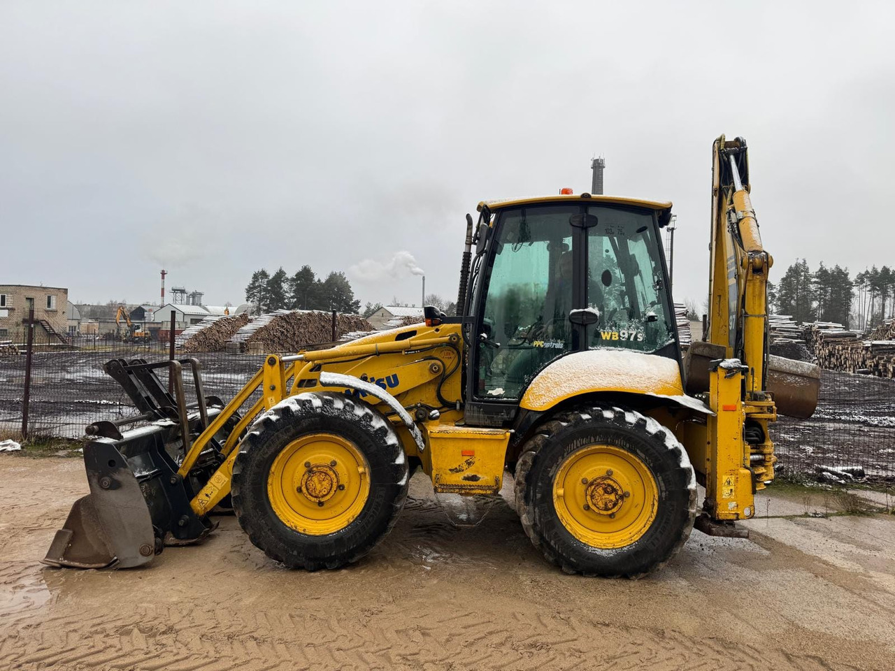 KOMATSU WB97 S 5EO - Backhoe loader: picture 5 KOMATSU WB97 S 5EO - Backhoe loader: picture 5