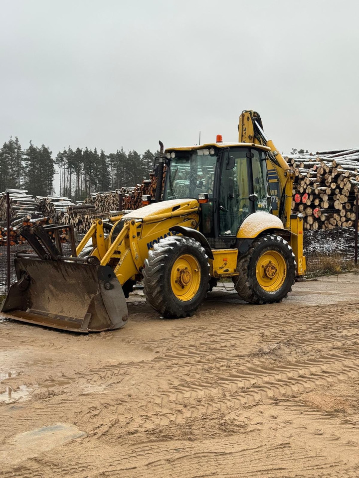 KOMATSU WB97 S 5EO - Backhoe loader: picture 1 KOMATSU WB97 S 5EO - Backhoe loader: picture 1