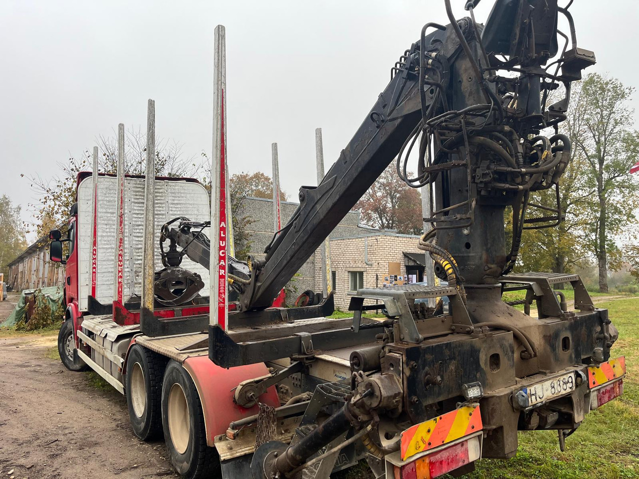 SCANIA R480 - Timber truck, Crane truck: picture 2 SCANIA R480 - Timber truck, Crane truck: picture 2