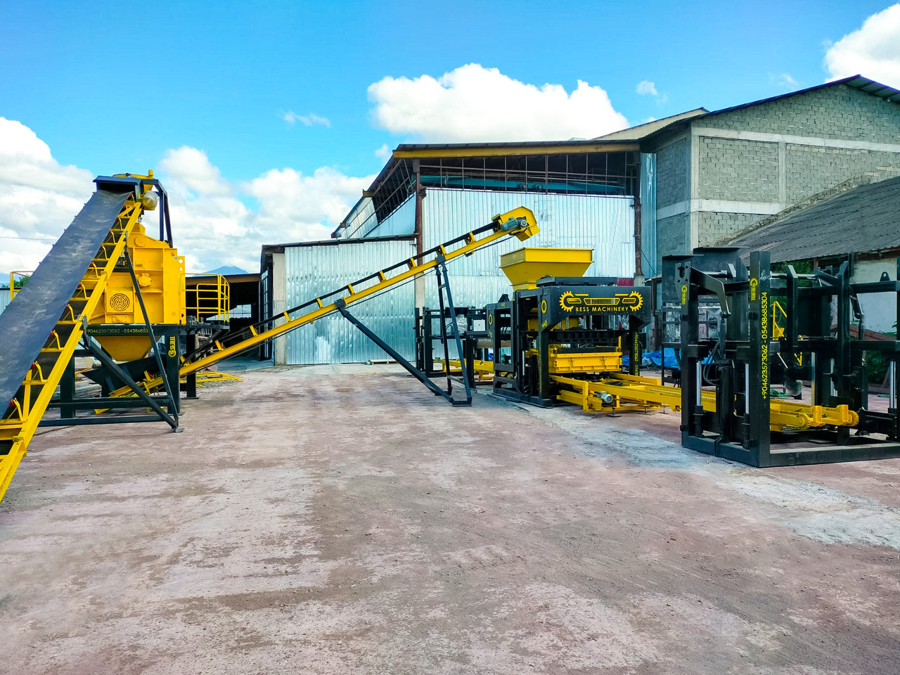 Bess Machine PRS-1200 | Automatic Concrete Block Machine - Block making machine: picture 2 Bess Machine PRS-1200 | Automatic Concrete Block Machine - Block making machine: picture 2