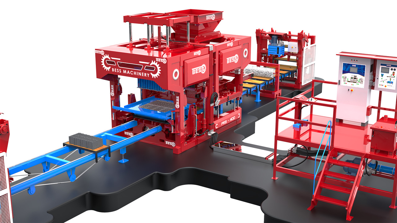 Concrete Block Machine | PRS-400 Fully Automatic - Block making machine: picture 2 Concrete Block Machine | PRS-400 Fully Automatic - Block making machine: picture 2