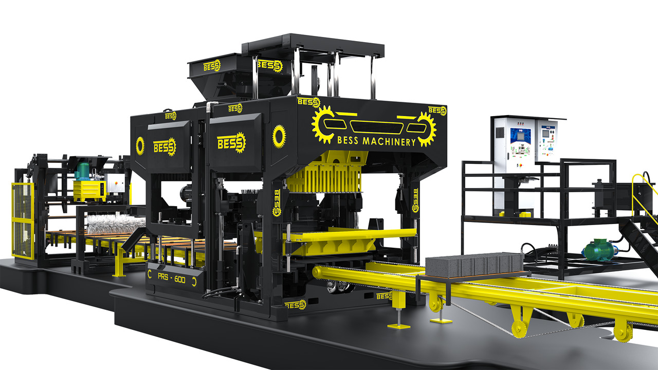 Fully Automatic Hollow Block Machine | PRS-600 - Block making machine: picture 1 Fully Automatic Hollow Block Machine | PRS-600 - Block making machine: picture 1