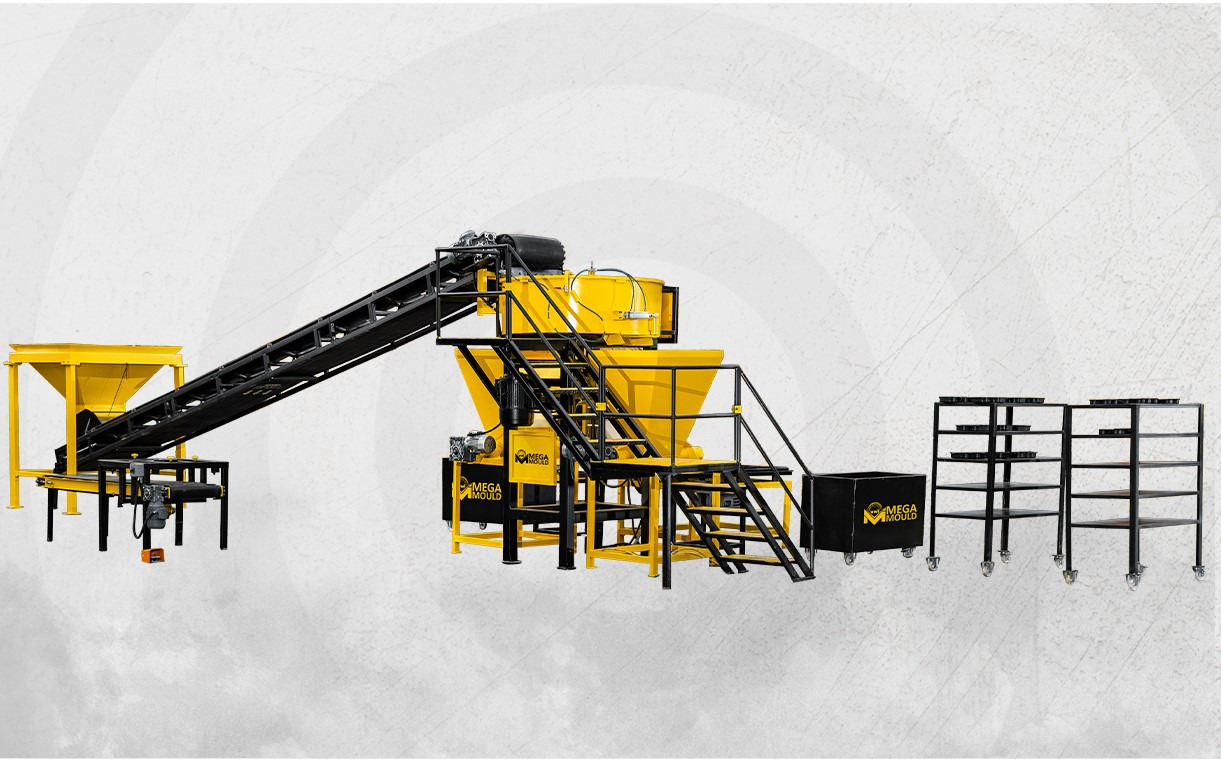 MEGA DECORATIVE PAVER BLOCK MANUFACTURING PLANT - Block making machine: picture 3 MEGA DECORATIVE PAVER BLOCK MANUFACTURING PLANT - Block making machine: picture 3