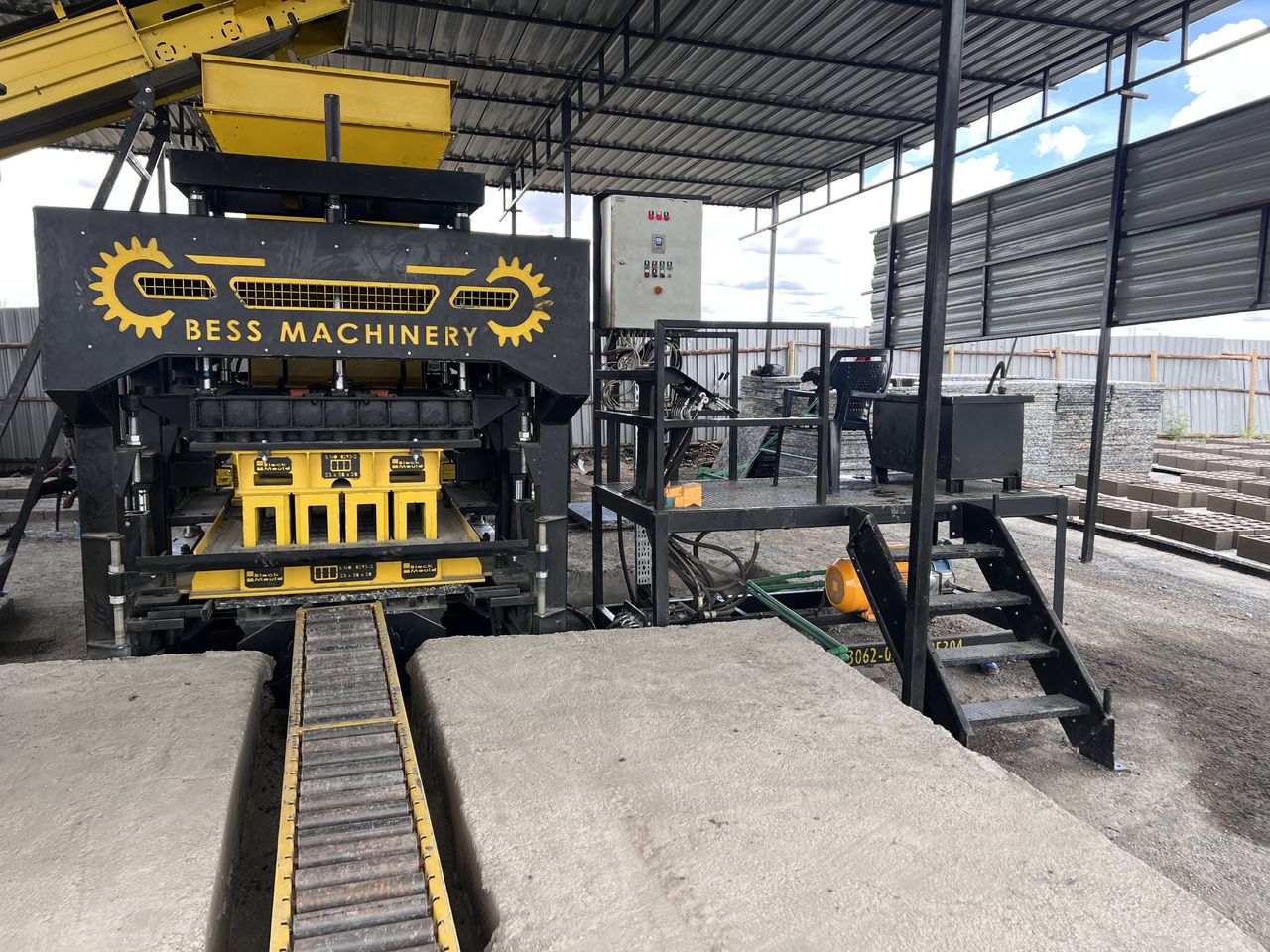 Block making machine PRS-1000 Semi-Automatic Block Making Machine: picture 6