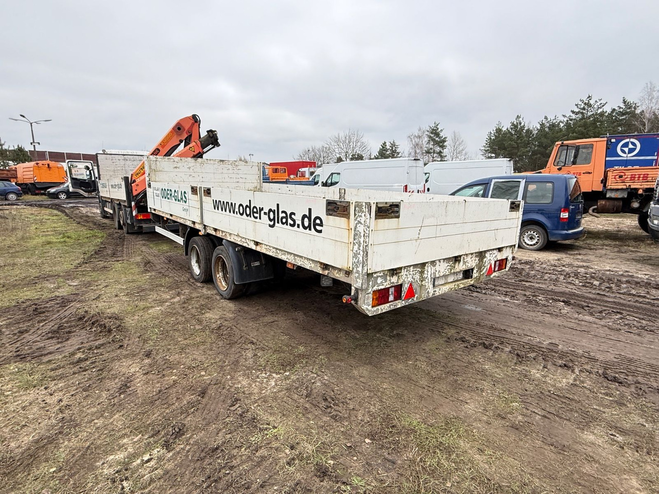 Goebel 8515 - Dropside/ Flatbed trailer: picture 3 Goebel 8515 - Dropside/ Flatbed trailer: picture 3