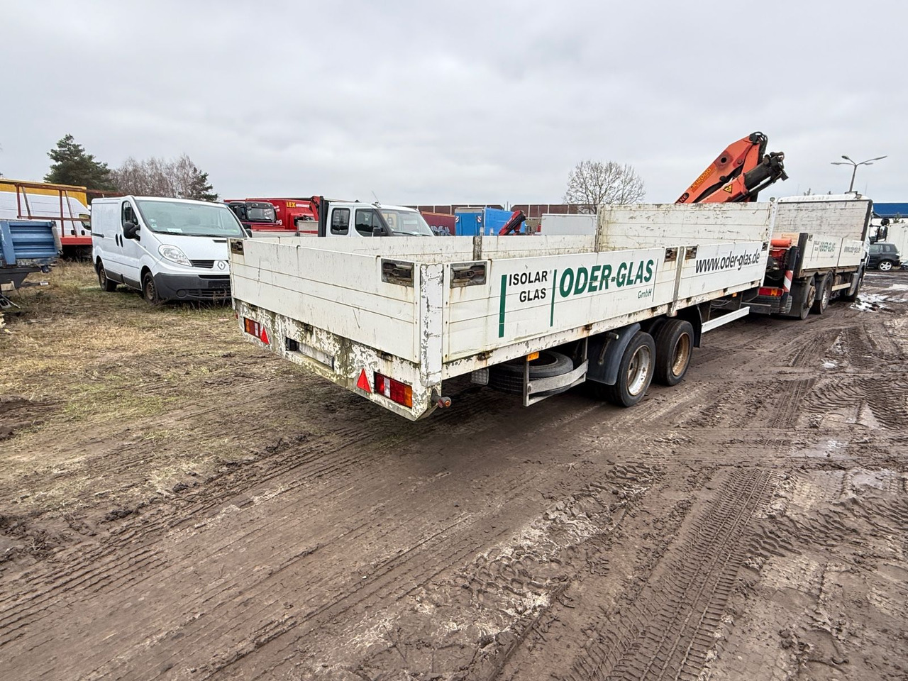 Goebel 8515 - Dropside/ Flatbed trailer: picture 4 Goebel 8515 - Dropside/ Flatbed trailer: picture 4
