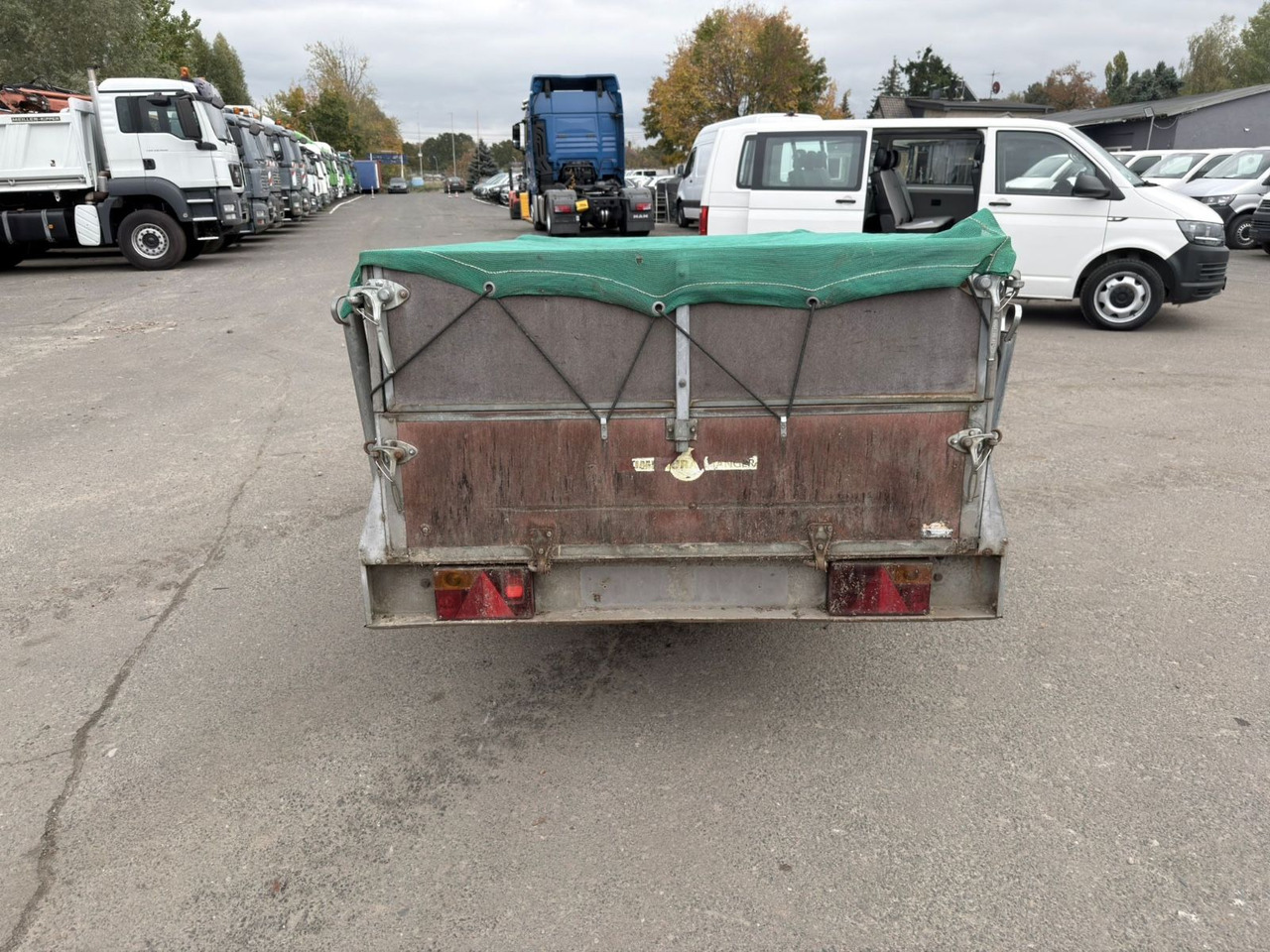Humbaur H13K L - Dropside/ Flatbed trailer: picture 5 Humbaur H13K L - Dropside/ Flatbed trailer: picture 5