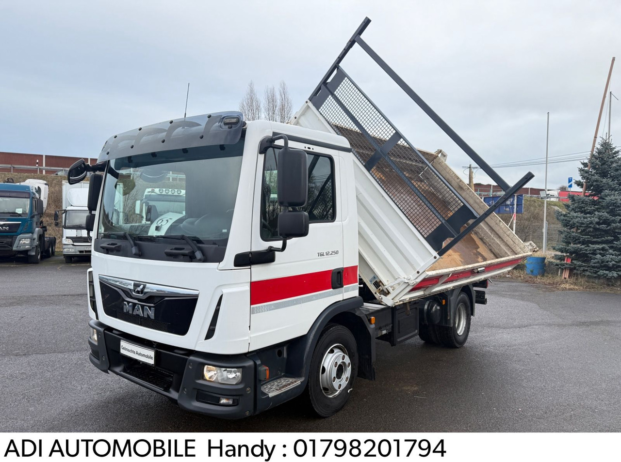 MAN TGL 12.250 Dreiseitenkipper - Tipper: picture 2 MAN TGL 12.250 Dreiseitenkipper - Tipper: picture 2