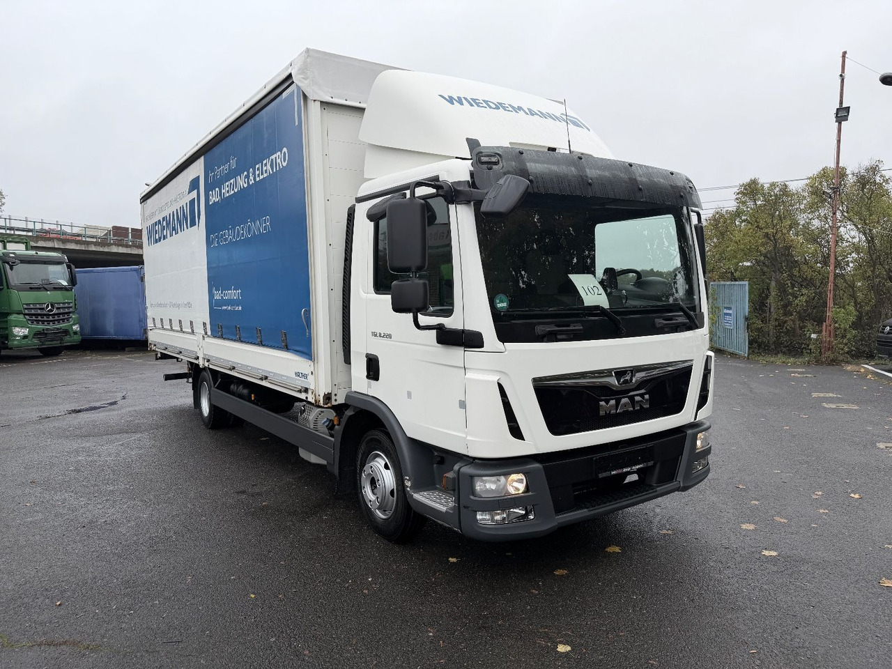 MAN TGL 8.220 Klima Tempomat Lbw - Curtain side van: picture 2 MAN TGL 8.220 Klima Tempomat Lbw - Curtain side van: picture 2